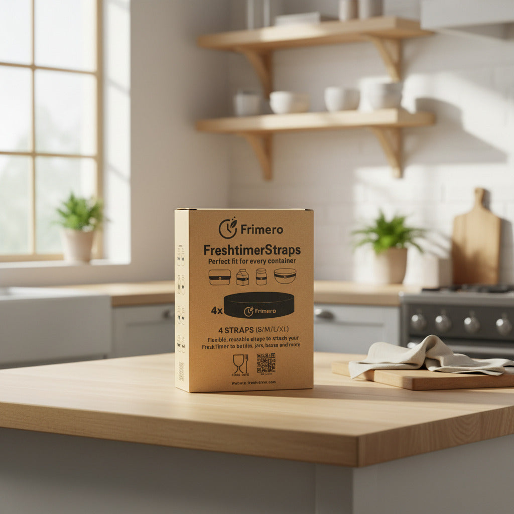 Frimero FreshTimerStraps - Flexible fastening straps for your FreshTimer, universally applicable - set of 4 (S/M/L/XL)