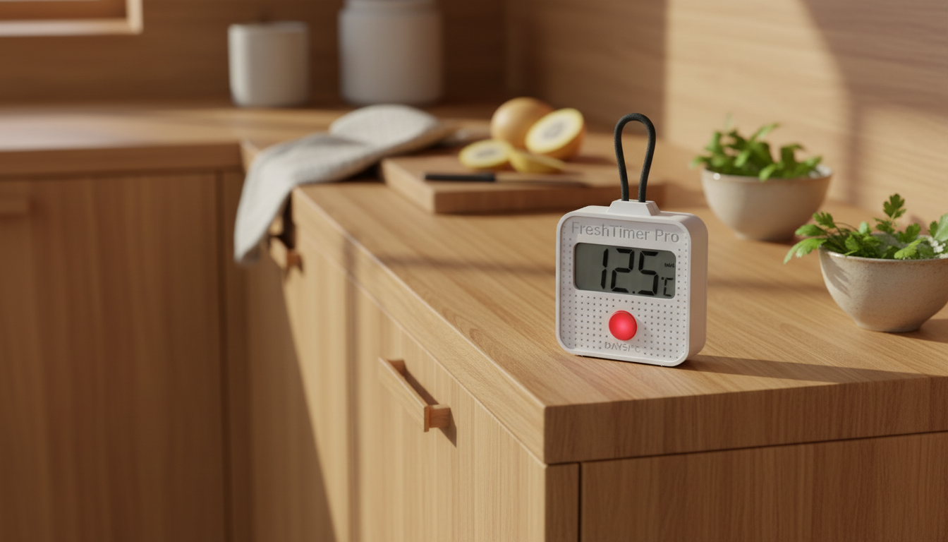 FreshTimerPro - Tracking Timer mit Count-Up oder Count-Down Funktion zur Bestimmung von Tagen und Temperaturschwellenmeldung