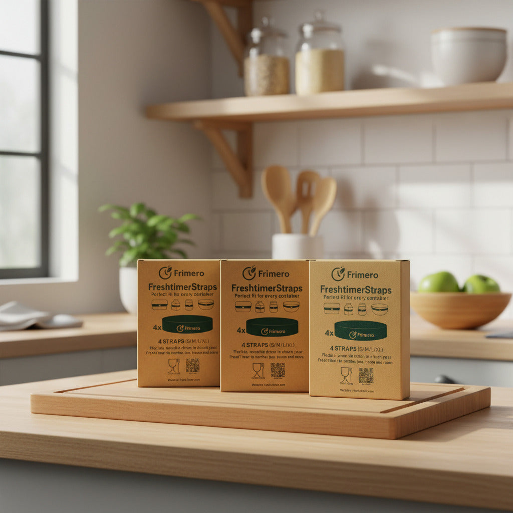 Frimero FreshTimerStraps - Flexible fastening straps for your FreshTimer, universally applicable - set of 4 (S/M/L/XL)