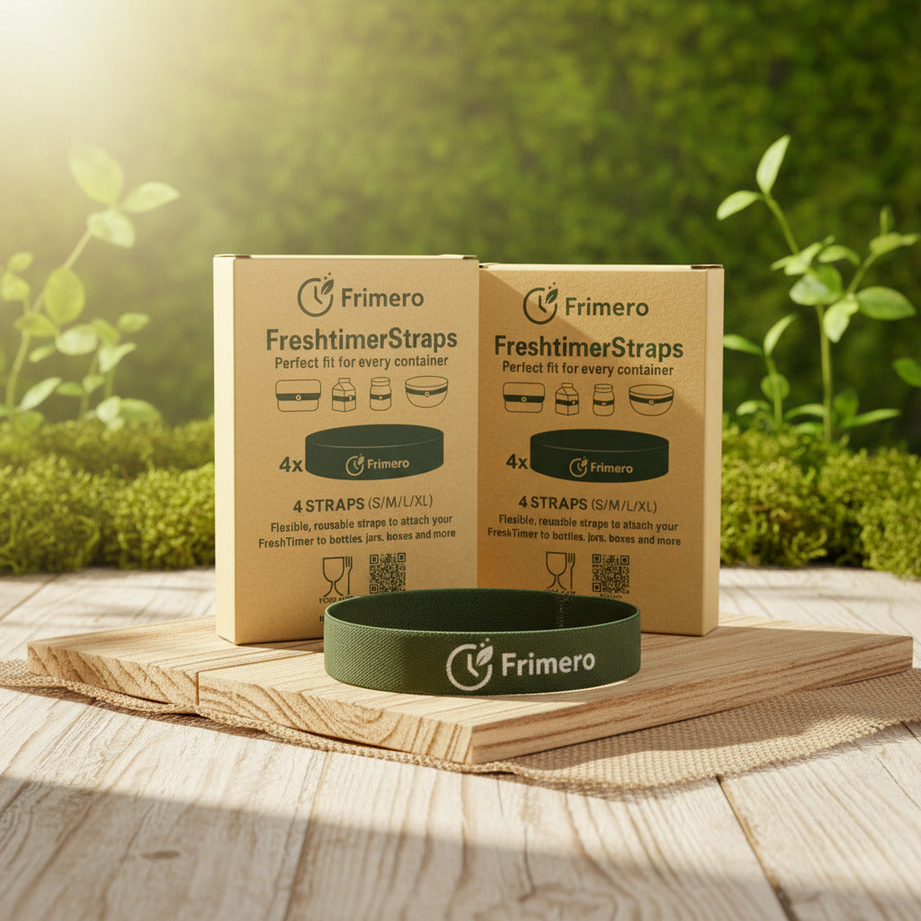 Frimero FreshTimerStraps - Flexible fastening straps for your FreshTimer, universally applicable - set of 4 (S/M/L/XL)