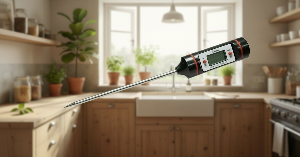 FreshPen - cooking thermometer, digital LCD thermometer, roasting thermometer, meat thermometer, children's food and much more.