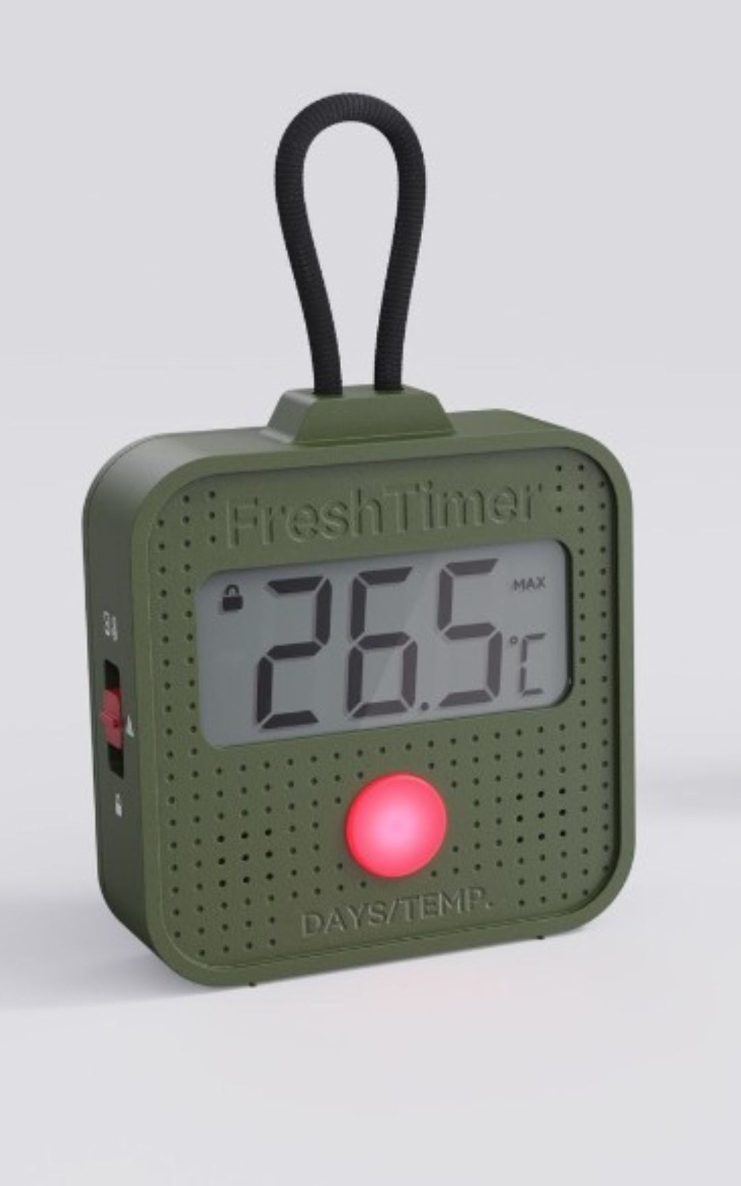 FreshTimerPro - Tracking timer with count-up or count-down function for determining days and temperature threshold notification