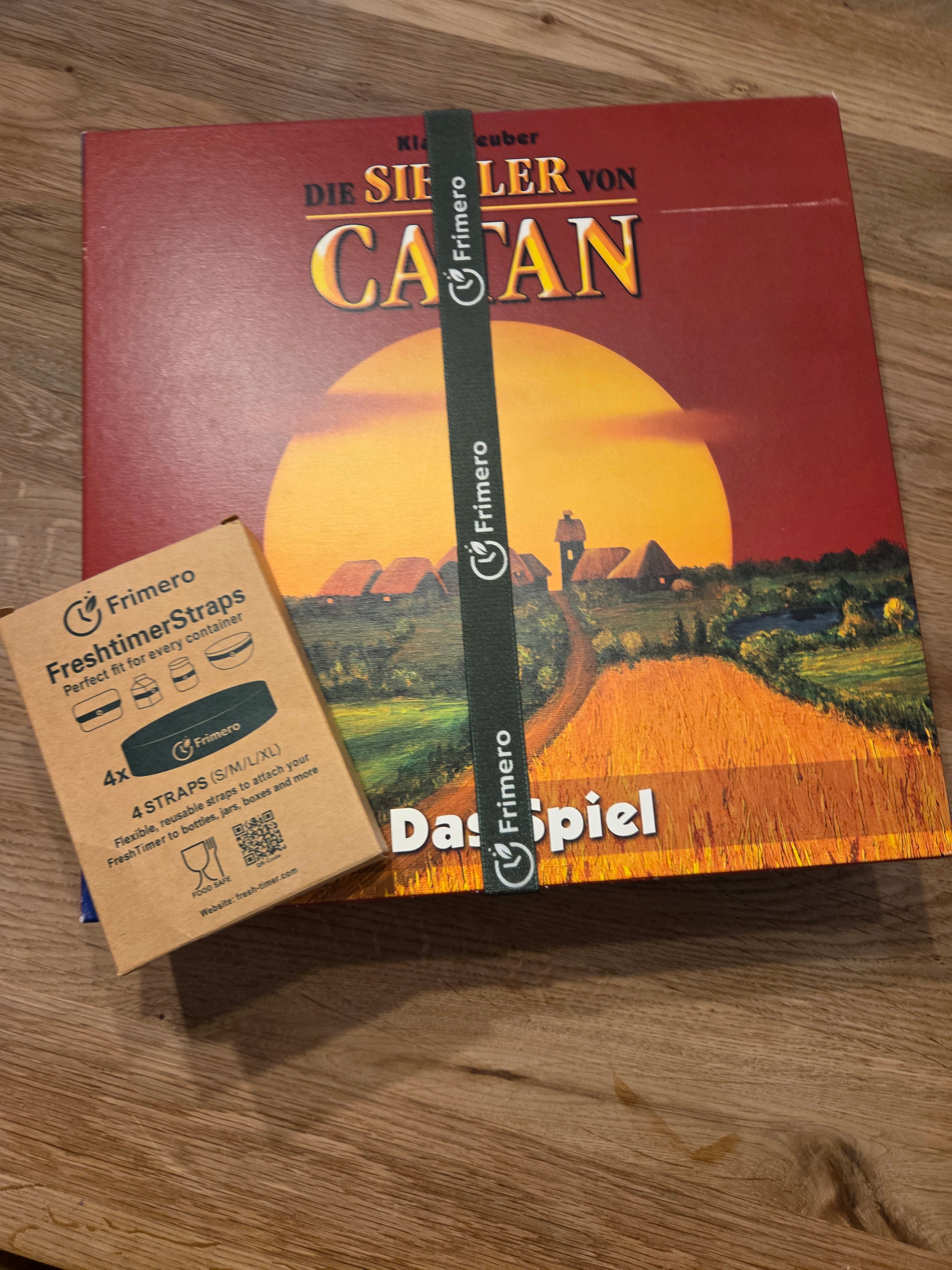 Frimero FreshTimerStraps - Flexible fastening straps for your FreshTimer, universally applicable - set of 4 (S/M/L/XL)