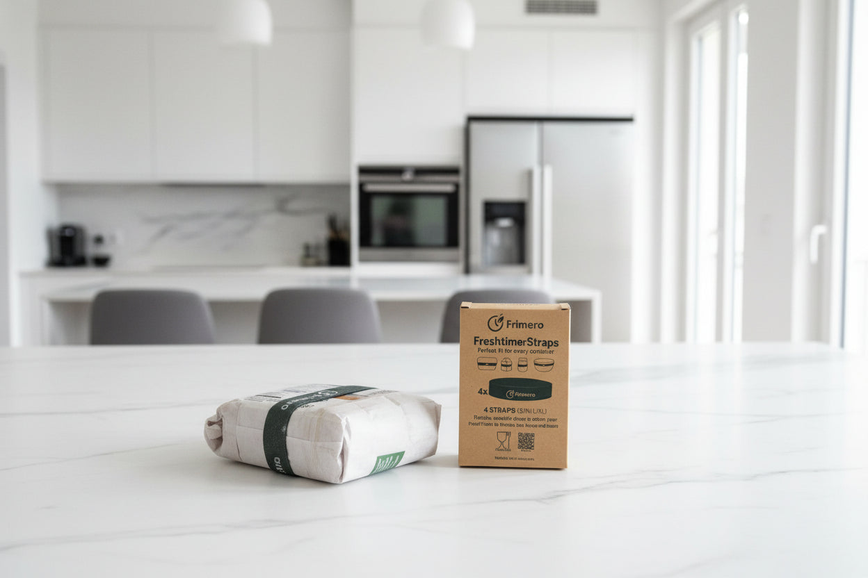 Frimero FreshTimerStraps – Flexible Befestigungsbänder für deinen FreshTimer, universell einsetzbar– 4er Set (S/M/L/XL)